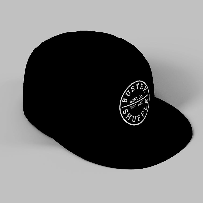 Snap Back Cap with Round Embroidery