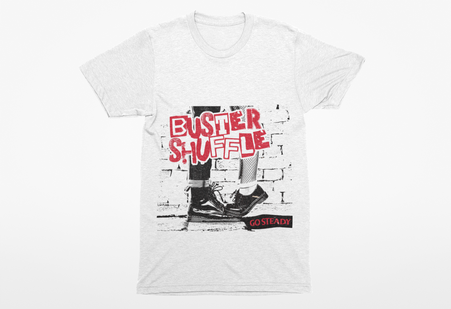 White Go Steady T Shirt