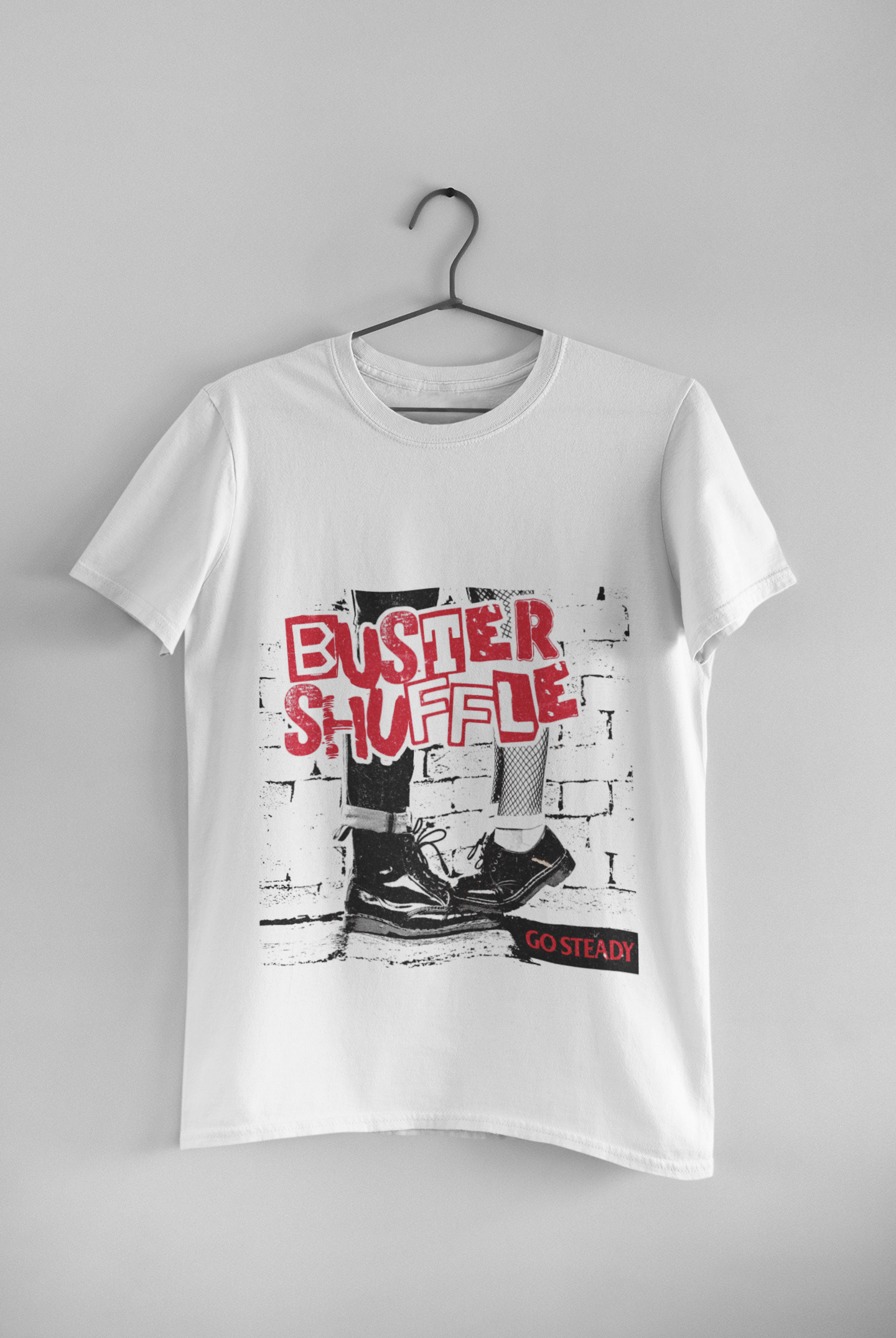 White Go Steady T Shirt