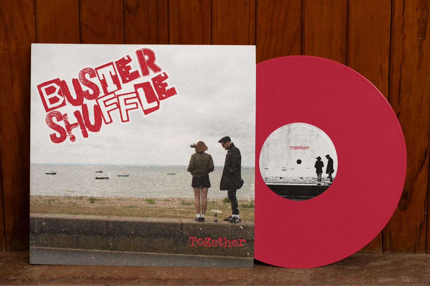 Pre Order- Together - SIGNED 12" Vinyl Album Red Vinyl (LIMITED 250 COPIES) (Copy)