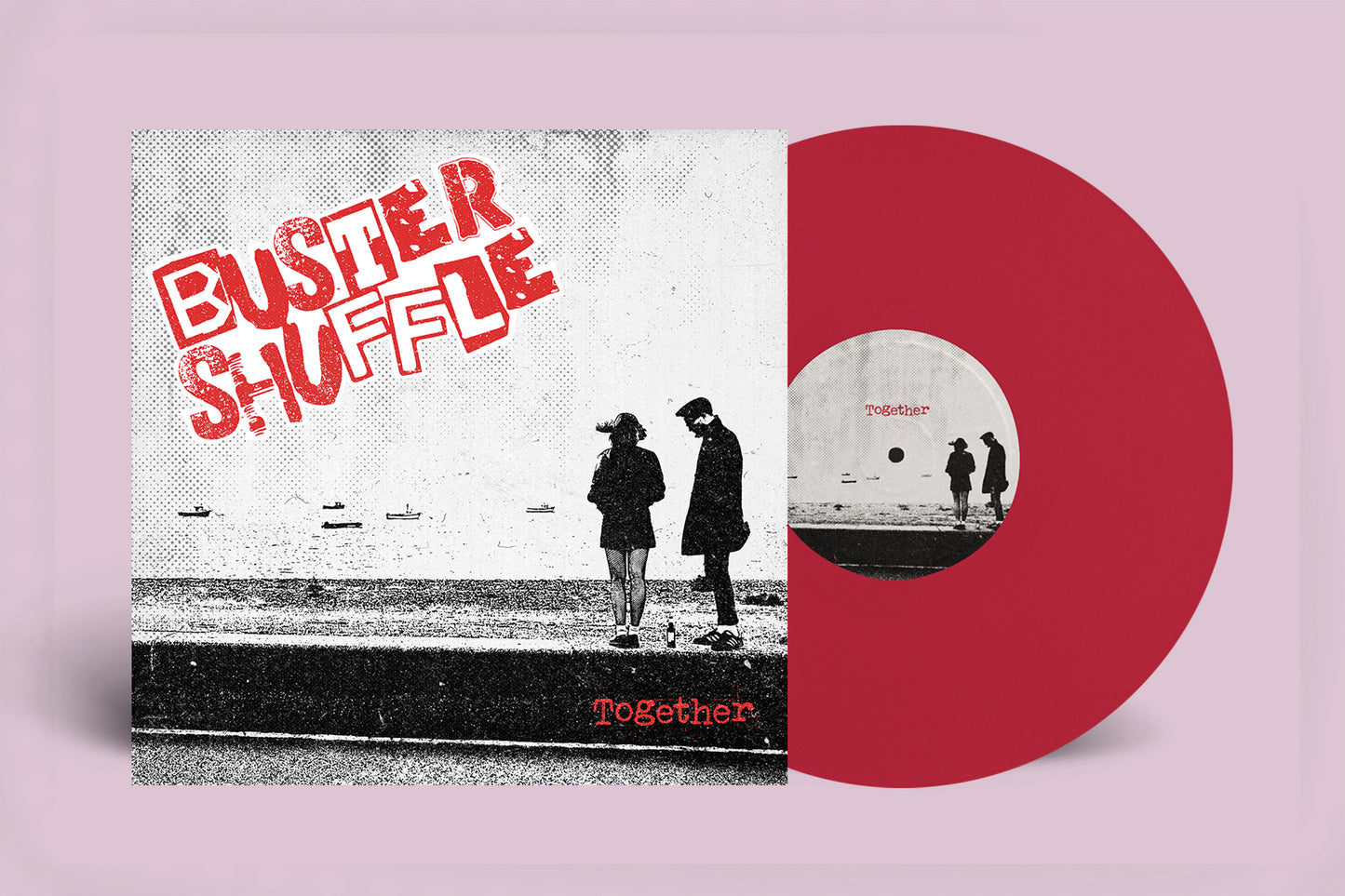 Pre Order- Together - SIGNED 12" Vinyl Album Red Vinyl (LIMITED 250 COPIES) (Copy)