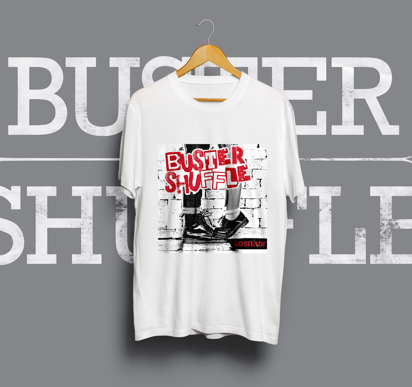 "Go Steady" Limited Edition Album T-Shirt in White
