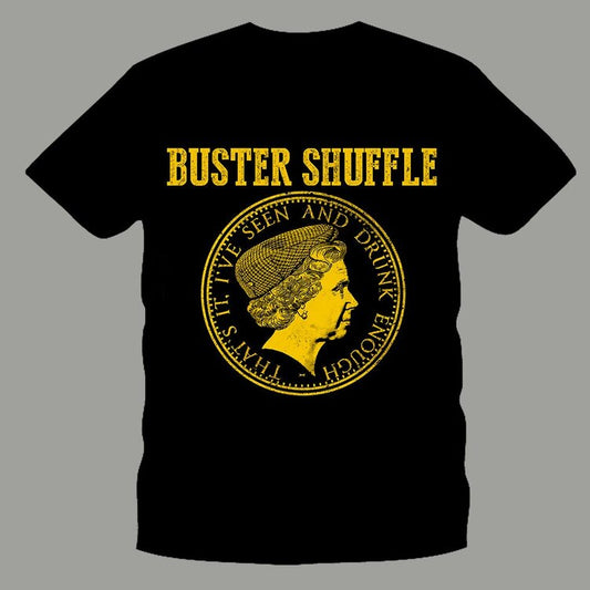"Queen in Flat cap" Buster Shuffle T-Shirt